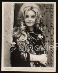 1b782 SHARON FARRELL 6 8x10 stills '60s-70s cool c/u and full-length portraits of the sexy blonde!
