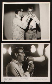 1b681 TOWERING INFERNO 8 8x10 stills '74 cool candids of producer Irwin Allen on set w/ Newman, more