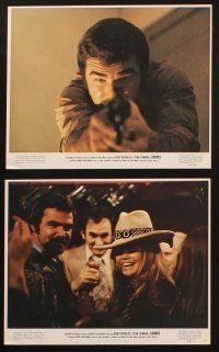 1b005 SHAMUS 11 color 8x10 stills '73 cool images of private detective Burt Reynolds, Dyan Cannon!