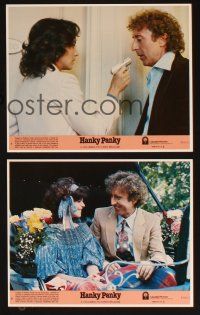 1b065 HANKY PANKY 8 8x10 mini LCs '82 great images of Gene Wilder & Gilda Radner!