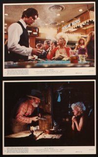 1b087 JINXED 8 8x10 mini LCs '82 directed by Don Siegel, sexy Bette Midler, Rip Torn, gambling!