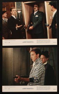 1b088 JOHNNY DANGEROUSLY 8 8x10 mini LCs '84 gangsters Michael Keaton & Joe Piscopo, Henner!