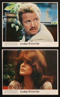1b097 LOOKIN' TO GET OUT 8 8x10 mini LCs '82 Jon Voight & Ann-Margret are insane & immoral!