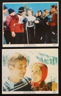 1b107 OTHER SIDE OF THE MOUNTAIN 8 8x10 mini LCs '75 paralyzed skier Marilyn Hassett & Beau Bridges!