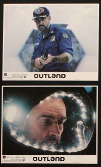 1b110 OUTLAND 8 8x10 mini LCs '81 Sean Connery is the only law on Jupiter's moon, Peter Boyle!