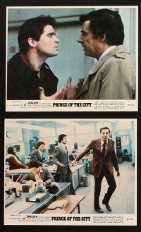 1b116 PRINCE OF THE CITY 8 8x10 mini LCs '81 directed by Sidney Lumet, Treat Williams, Orbach!