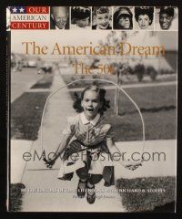 1c016 AMERICAN DREAM: THE 50S hardcover book '98 greatest people, places & moments of the 1950s!