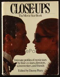 1c032 CLOSE-UPS hardcover book '78 The Movie Star Book, intimate profiles of all the greats!