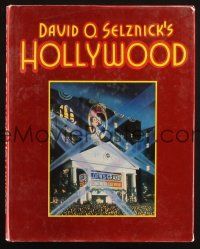 1c042 DAVID O. SELZNICK'S HOLLYWOOD hardcover book '80 filled with wonderful color images!