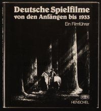 1c044 DEUTSCHE SPIELFILME VON DEN ANFANGEN BIS 1933 German hardcover book '93 films of Germany!