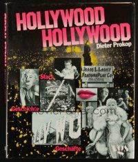 1c112 HOLLYWOOD HOLLYWOOD German hardcover book '88 illustrated history of movie production!