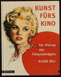 1c134 KUNST FURS KINO KLAUS DILL German hardcover book '02 full-color movie poster artwork!