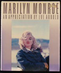 1c144 MARILYN MONROE: AN APPRECIATION hardcover book '87 an illustrated biography of the sexy star!
