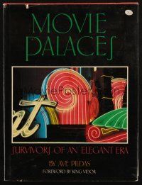 1c158 MOVIE PALACES hardcover book '80 Survivors of an Elegant Era, photos of theaters in color!