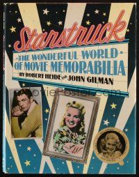 1c201 STARSTRUCK: THE WONDERFUL WORLD OF MOVIE MEMORABILIA hardcover book '86 posters in color!