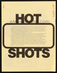 1c518 CHEESE pressbook '74 Hot Shots, the story of those centerfold nymphets!