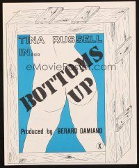 1c727 MAGICAL RING pressbook R74 Gerard Damiano sexploitation, Tina Russell, Bottoms Up!