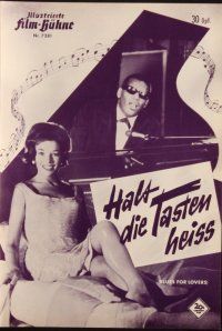 1c250 BLUES FOR LOVERS German program '66 cool different musical images of Ray Charles!