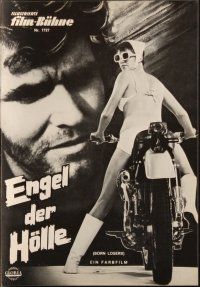 1c253 BORN LOSERS German program '67 Tom Laughlin, Billy Jack, different sexy motorcycle images!