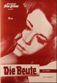 1c305 GAME IS OVER German program '66 Roger Vadim's La Curee, Jane Fonda, McEnery, different!