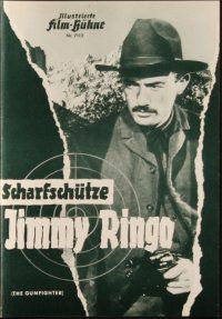 1c317 GUNFIGHTER German program R65 Gregory Peck, great different cowboy outlaw images!