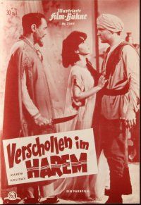 1c321 HARUM SCARUM German program '65 great different images of Elvis Presley, Harem Holiday!