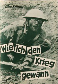1c327 HOW I WON THE WAR German program '68 John Lennon & Michael Crawford in WWII, different!