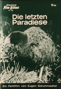1c346 LAST PARADISE German program '68 Eugen Schuhmacher, cool different animal images!