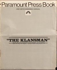 1c682 KLANSMAN pressbook '74 Lee Marvin, Burton, it's a great place to live if they let you!