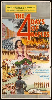 1d616 FOUR DAYS OF NAPLES  3sh '63 Le Quattro giornate di Napoli, World War II Italy!