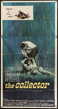 1d555 COLLECTOR 3sh '65 art of Terence Stamp & Samantha Eggar, William Wyler directed!