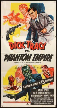 1d581 DICK TRACY VS. CRIME INC. 3sh R52 detective Ralph Byrd vs the Phantom Empire!