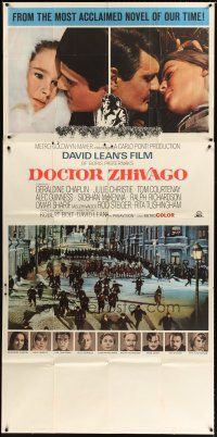 1d585 DOCTOR ZHIVAGO 3sh '65 Omar Sharif, Julie Christie, David Lean classic English epic!
