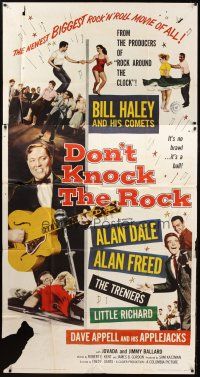 1d586 DON'T KNOCK THE ROCK 3sh '57 Bill Haley & his Comets, sequel to Rock Around the Clock!