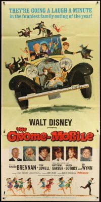 1d634 GNOME-MOBILE 3sh '67 Walt Disney fantasy, art of Walter Brennan & lots of little people!