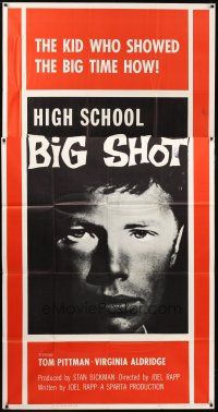 1d670 HIGH SCHOOL BIG SHOT 3sh '59 Roger Corman, the kid who showed the big time how!