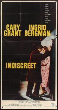 1d695 INDISCREET 3sh '58 full-length Cary Grant & Ingrid Bergman, directed by Stanley Donen!