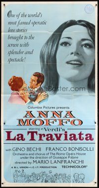 1d716 LA TRAVIATA int'l 3sh '67 pretty Anna Moffo sings in Verdi's famous opera!