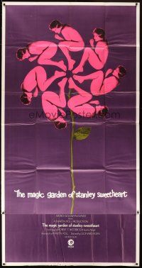 1d752 MAGIC GARDEN OF STANLEY SWEETHEART 3sh '70 nude Don Johnsons are petals of a flower!