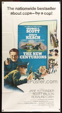1d795 NEW CENTURIONS 3sh '72 George Scott, Stacy Keach, a story about cops written by a cop!