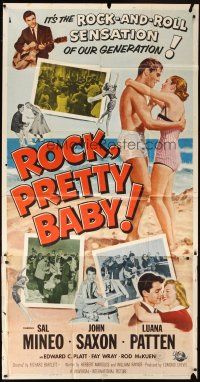 1d863 ROCK PRETTY BABY 3sh '57 Sal Mineo, it's the rock 'n roll sensation of our generation!