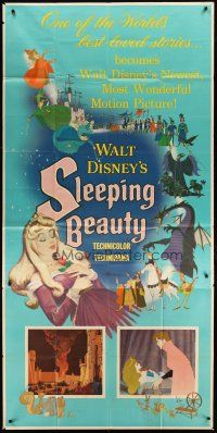 1d888 SLEEPING BEAUTY 3sh '59 Walt Disney cartoon fairy tale fantasy classic!