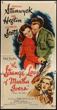 1d913 STRANGE LOVE OF MARTHA IVERS 3sh '46 Barbara Stanwyck, Van Heflin, Lizabeth Scott