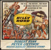 1d144 BILLY BUDD 6sh '62 Terence Stamp, Robert Ryan, mutiny & high seas adventure!