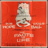 1d169 FACTS OF LIFE 6sh '61 different image of Bob Hope under Lucille Ball's bed!