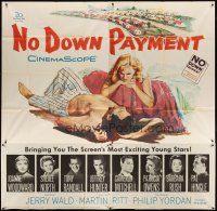 1d224 NO DOWN PAYMENT 6sh '57 Joanne Woodward, daring art of unfaithful sexy suburban couple!