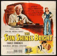 1d259 SUN SHINES BRIGHT 6sh '53 Charles Winninger in adaptation of Irvin Cobb stories by John Ford