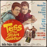 1d261 TESS OF THE STORM COUNTRY 6sh '60 Diane Baker in title role, a story of first love!