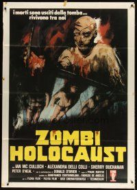 1d315 DOCTOR BUTCHER M.D. Italian 1p '81 Medical Deviate, Marino Girolami's Zombi Holocaust!
