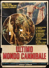 1d362 LAST SURVIVOR Italian 1p '78 Ruggero Deodato, modern man & woman vs primitive cannibals!